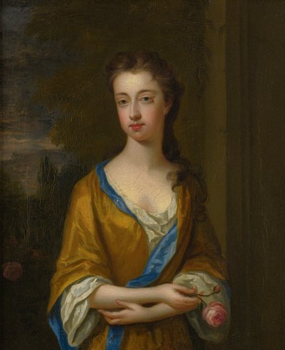 Portret van de Hertogin van Newcastle door Godfrey Kneller